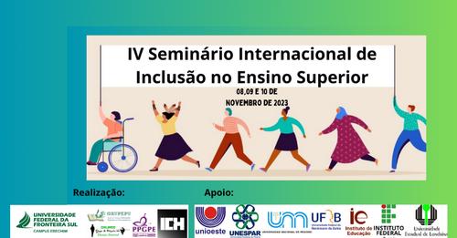 IV Seminario Internacional de Inclusión en Educación Superior: Humanización y prácticas pedagógicas inclusivas