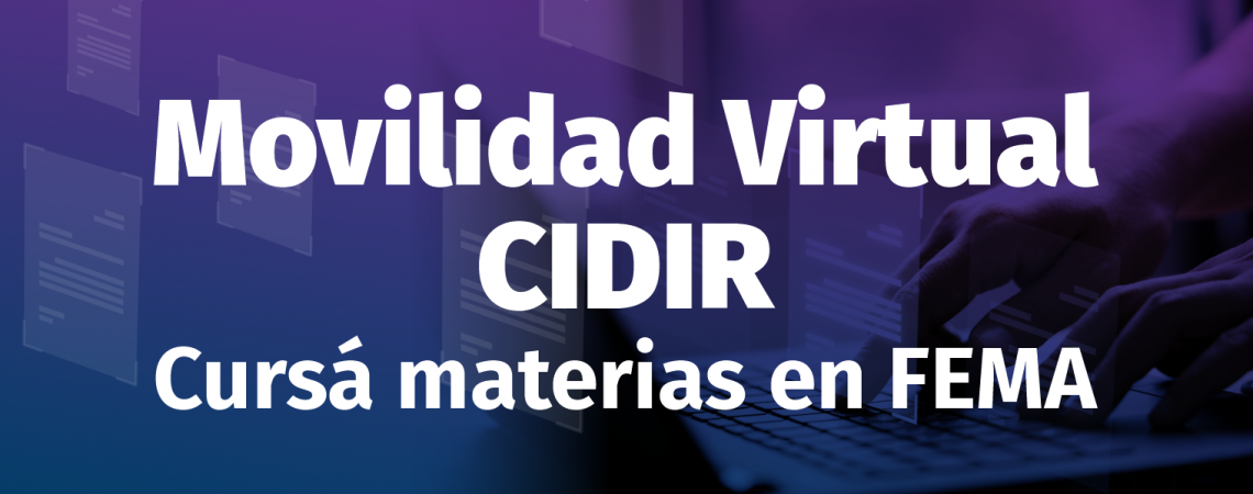 FEMA suma seis materias al Programa de Movilidad Virtual de la Red CIDIR